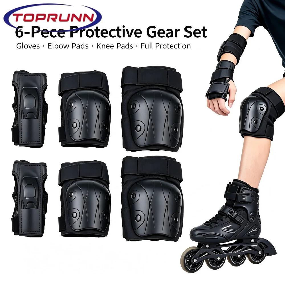Youth Cycling Gear - واقيات الركبة والكوع والمعصم للبالغين والشباب،