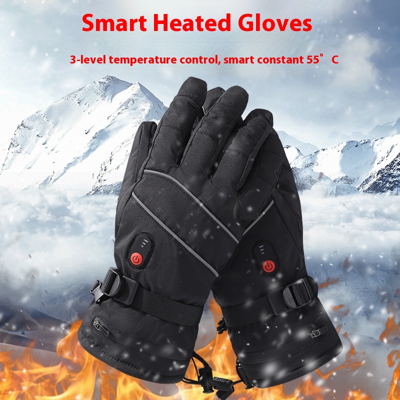 Cycling Heat Gear - قفازات التدفئة التي تعمل باللمس في