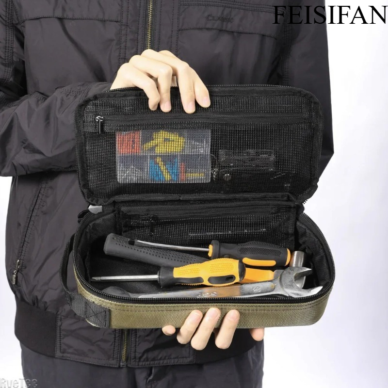 Cycling Gear Organiser - حقيبة أدوات كهربائية محمولة متينة، حافظة