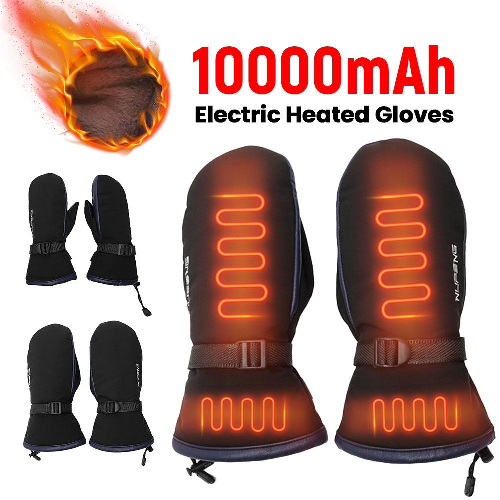 Cycling Heat Gear - قفازات تدفئة كهربائية قابلة للشحن عبر