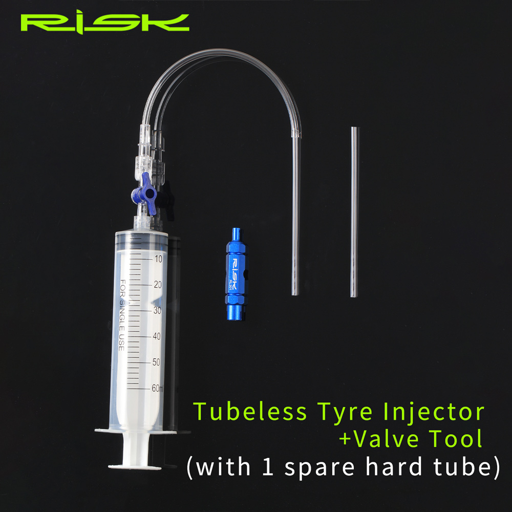 Tubeless Tire Sealant - خطر لايحتاج الإطارات حاقن دراجة تسرب