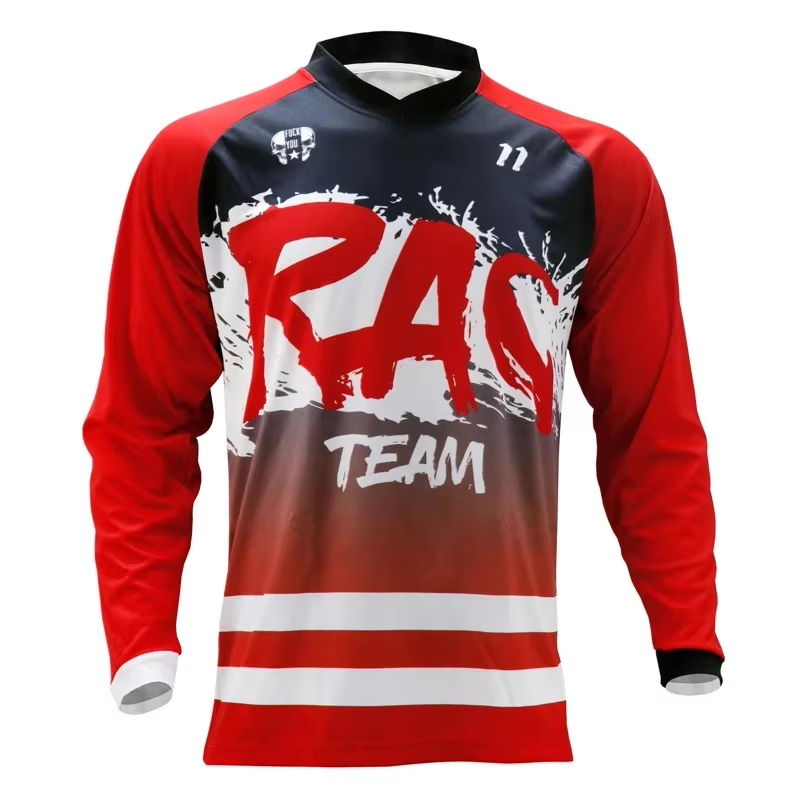 Cycling Gear Jersey - قميص سباق الدراجات الجبلية بأكمام طويلة،