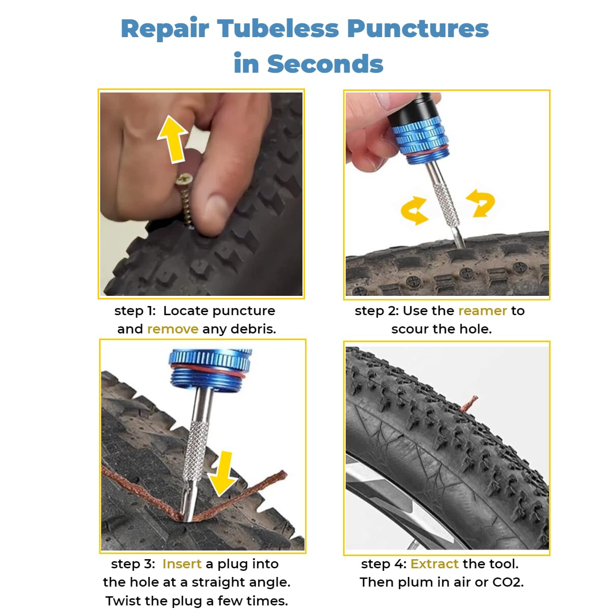 طقم إصلاح إطارات الدراجات بدون - مراجعة Tubeless Tire Sealant وسعره