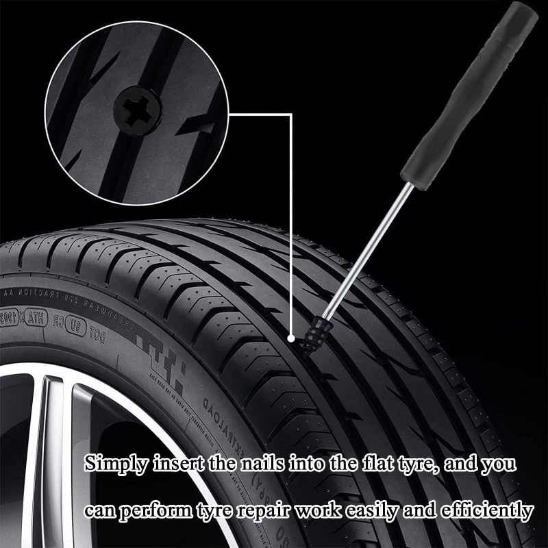مسمار مطاطي للإطارات، 40 قطعة  - مراجعة Tubeless Tire Sealant وسعره