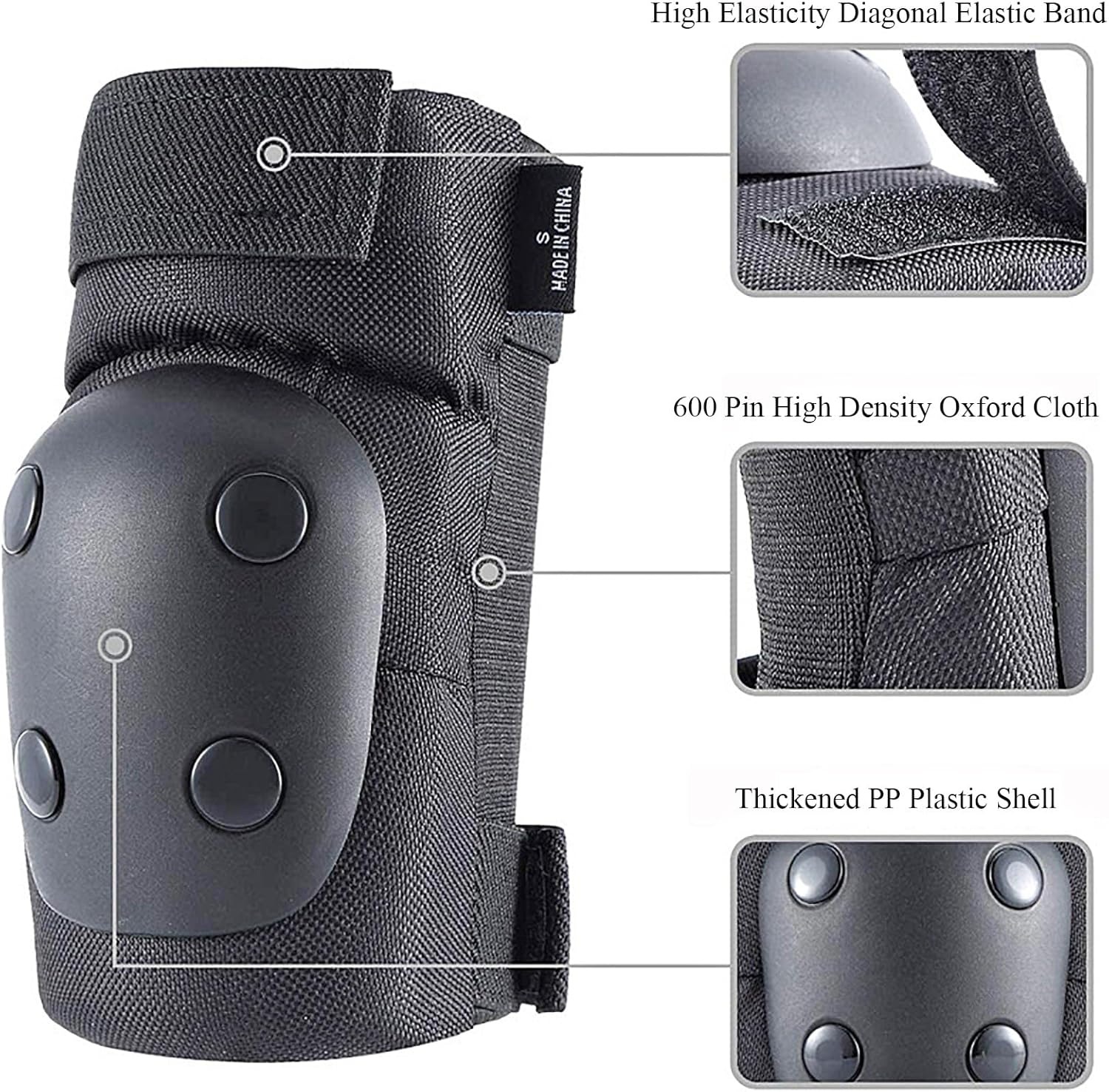 واقيات الركبة والكوع والمعصم ل - مراجعة Youth Cycling Gear وسعره