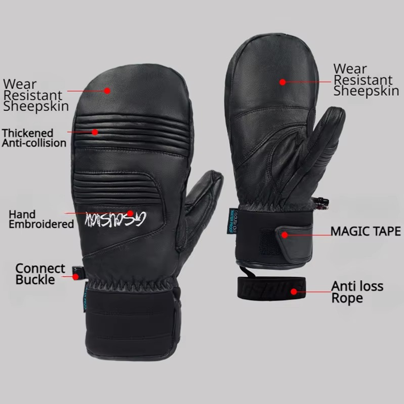 قفازات التزلج الشتوية 2026 للب - مراجعة Cycling Gear In Winter وسعره