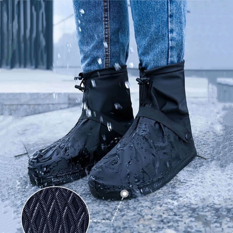S-XXL غير نافذ للمطر المضادة ل - مراجعة Cycling Shoe Covers وسعره