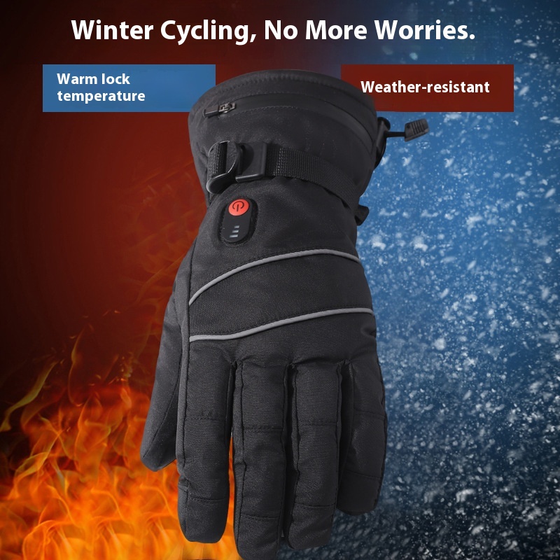 قفازات التدفئة التي تعمل باللم - مراجعة Cycling Heat Gear وسعره