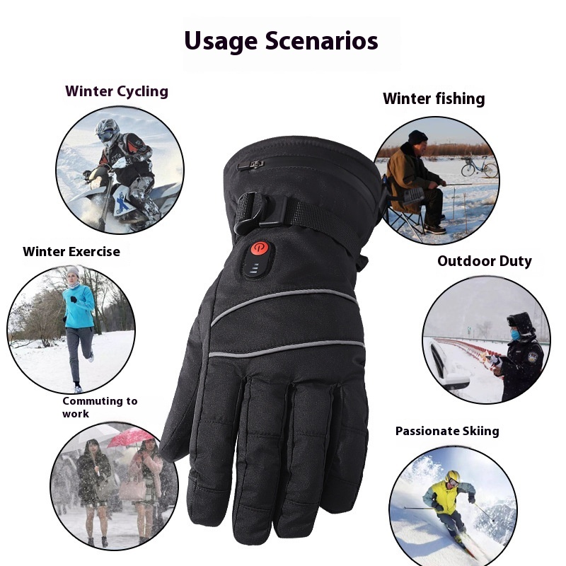 قفازات التدفئة التي تعمل باللم - مراجعة Cycling Heat Gear وسعره