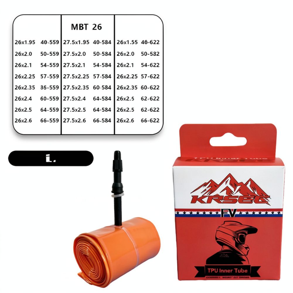 أنبوب داخلي لدراجة KRSEC MTB،  - مراجعة Cycling Gear Inches وسعره