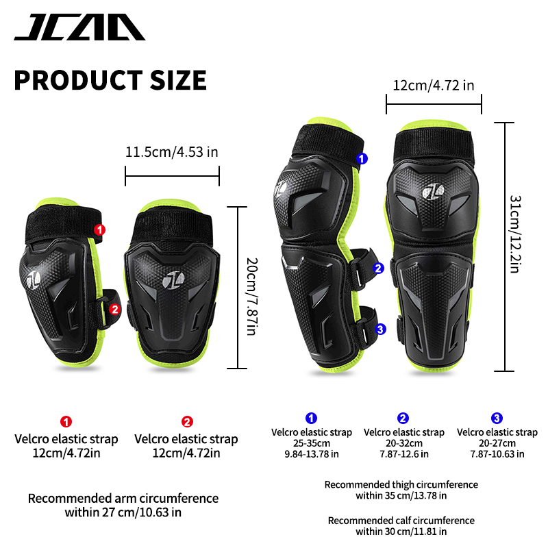 واقيات الركبة والكوع للأطفال و - مراجعة Youth Cycling Gear وسعره