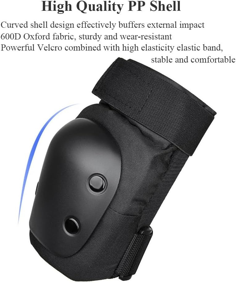 واقيات الركبة وواقيات الكوع وو - مراجعة Youth Cycling Gear وسعره