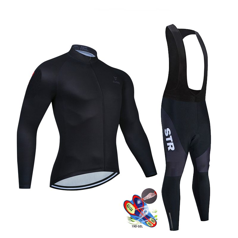 الخريف الأسود الدراجات جيرسي م - مراجعة Cycling Gear Jersey وسعره