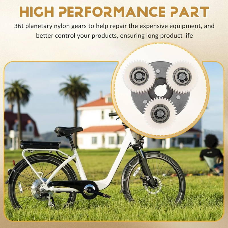 E-الدراجة موتور النايلون والعت - مراجعة Cycling Gear Kit وسعره