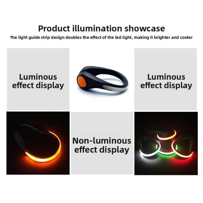 ضوء مشبك حذاء مضيء جديد بتقنية - مراجعة Cycling Shoe Covers وسعره