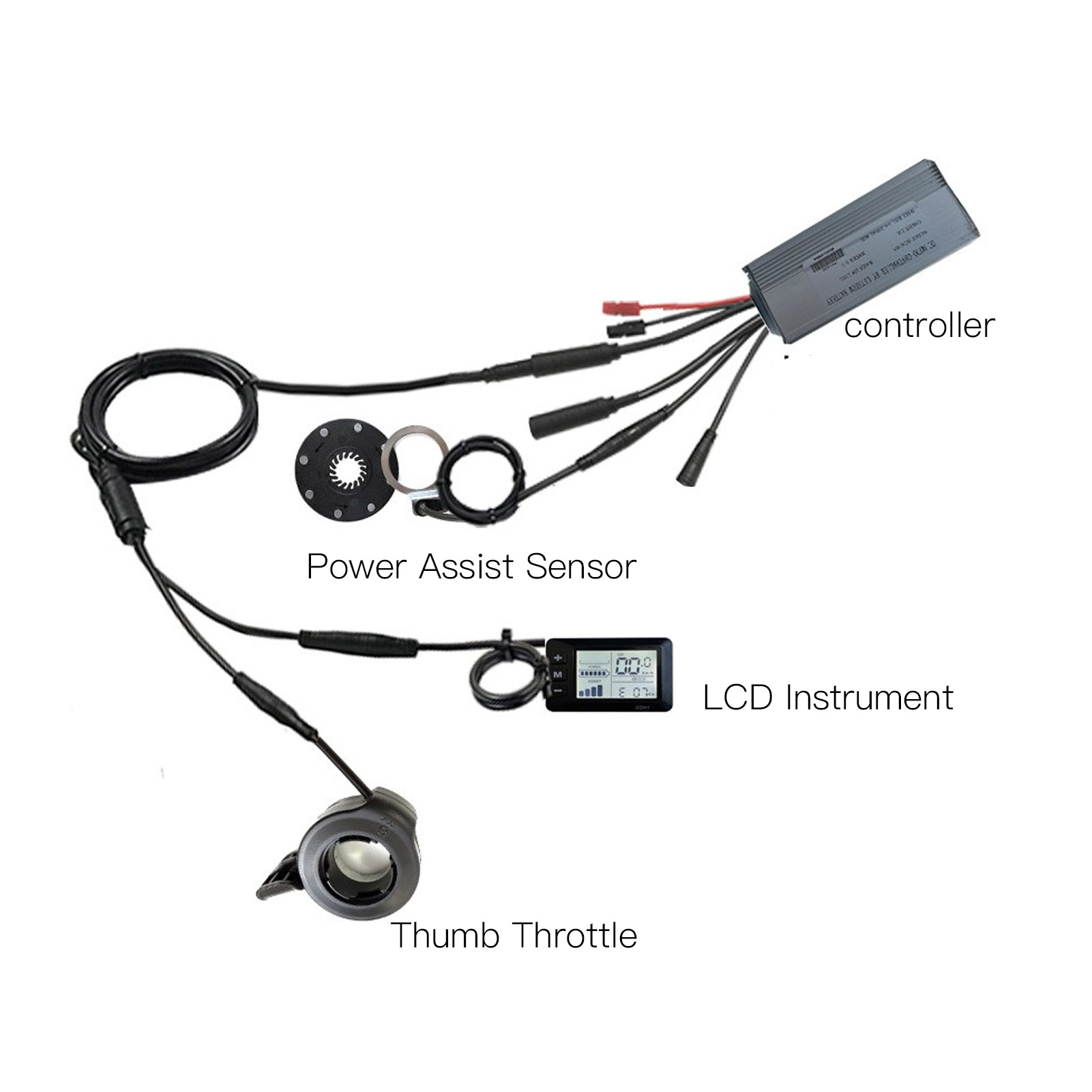 وحدة تحكم محرك الدراجة الكهربا - مراجعة Cycling Gear Kit وسعره