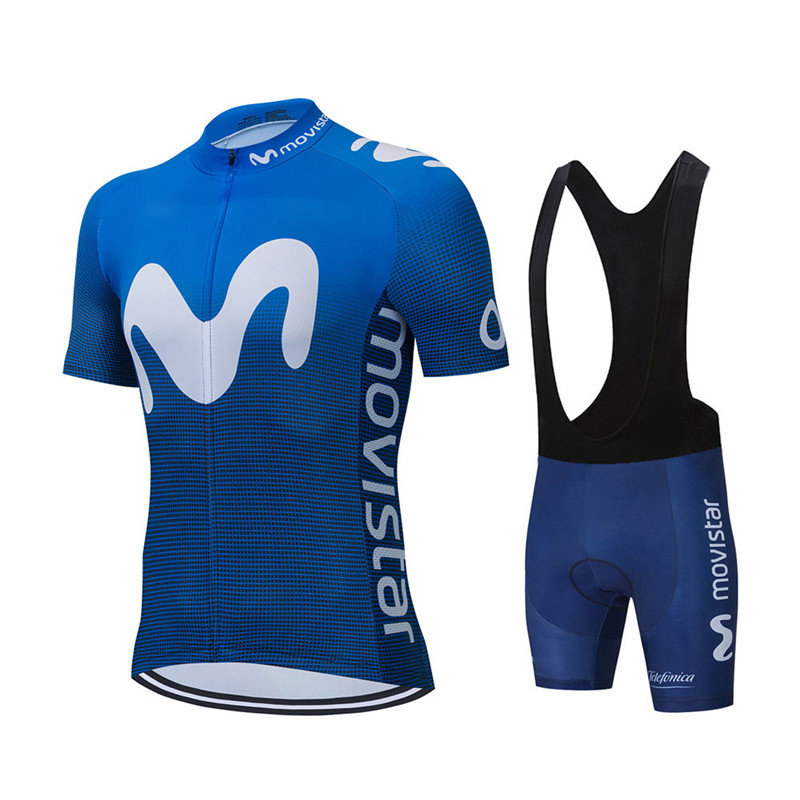 جديد الصيف Movistar فريق الدرا - مراجعة Cycling Gear Jersey وسعره