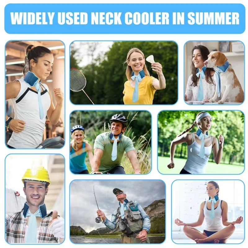 وشاح تبريد للرقبة لتخفيف الحرا - مراجعة Cycling Heat Gear وسعره