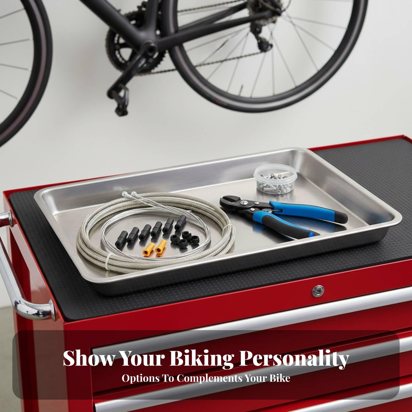 طقم ترقية كابل فرامل الدراجة م - مراجعة Cycling Gear Kit وسعره