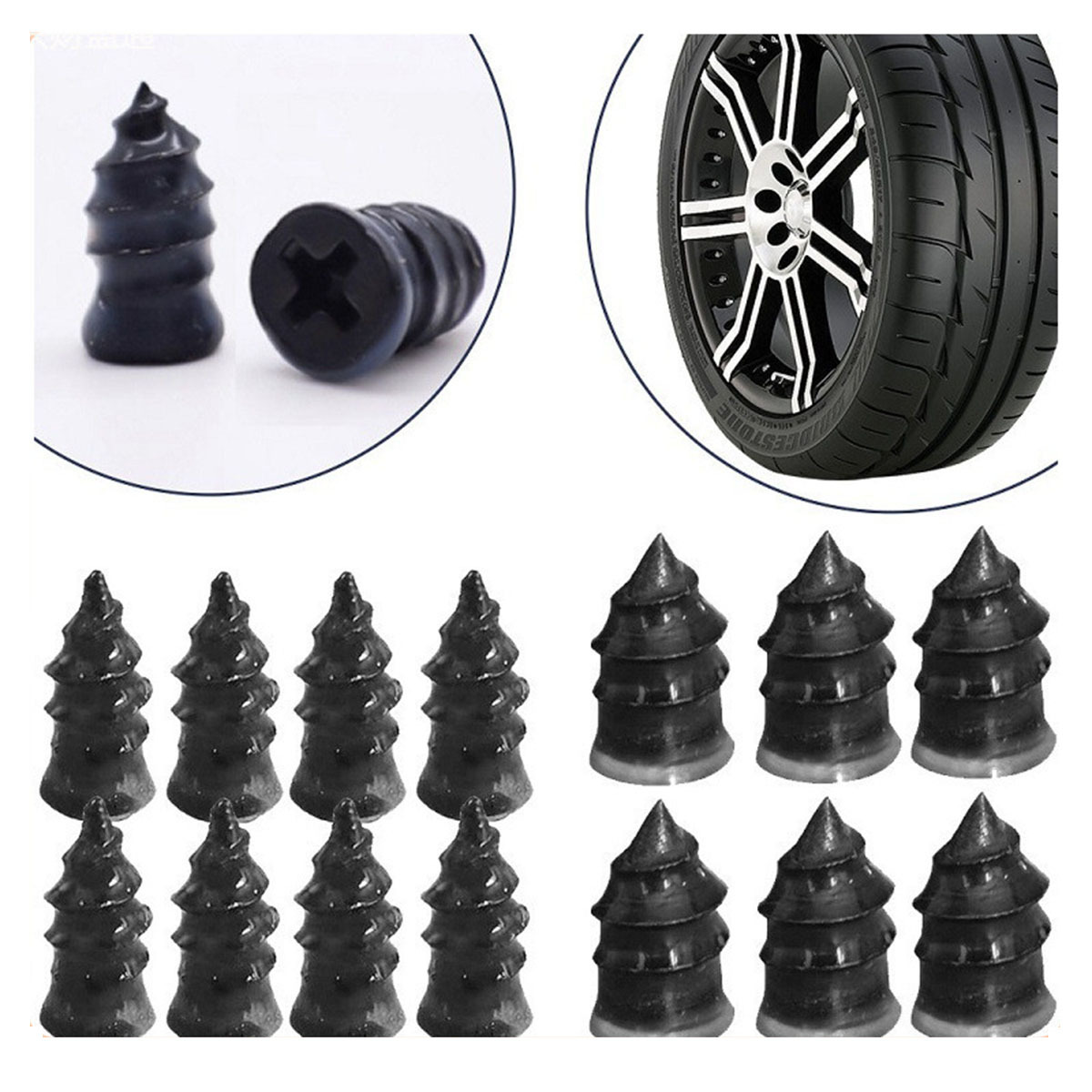 طقم إصلاح إطارات السيارات والد - مراجعة Tubeless Tire Sealant وسعره