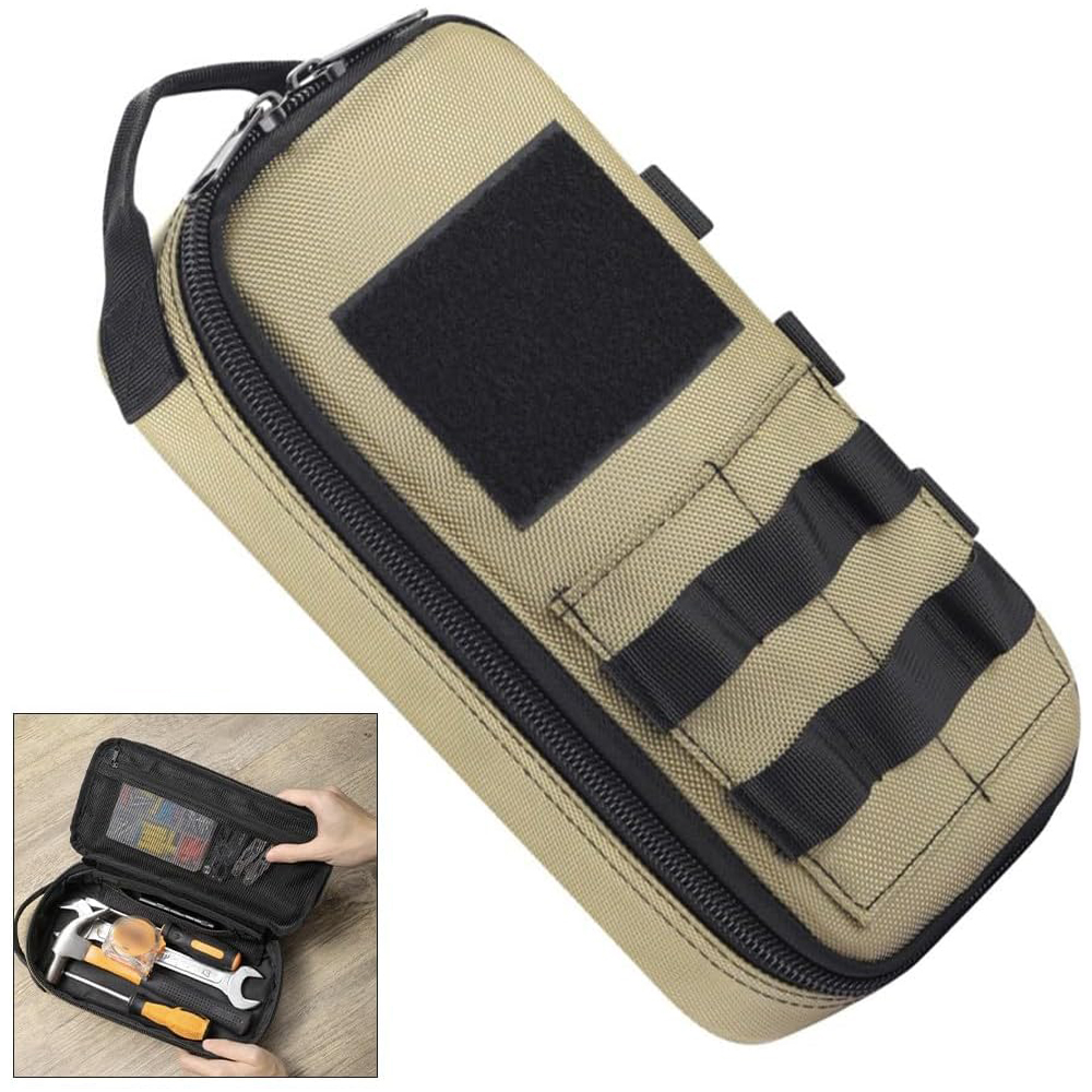 حقيبة أدوات تكتيكية EDC شديدة  - مراجعة Cycling Gear Organiser وسعره