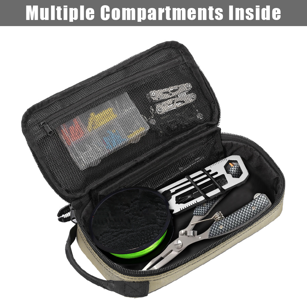 حقيبة أدوات تكتيكية EDC شديدة  - مراجعة Cycling Gear Organiser وسعره