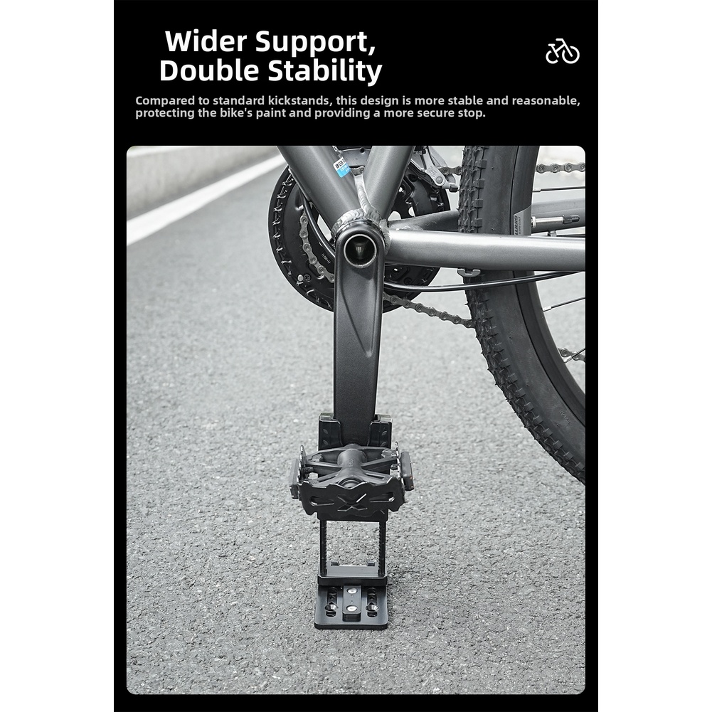 حامل دراجة قابل للطي من سبائك  - مراجعة Bicycle Kickstand وسعره