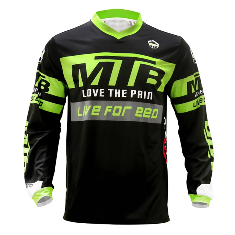 قميص سباق الدراجات الجبلية بأك - مراجعة Cycling Gear Jersey وسعره